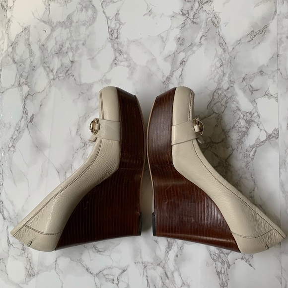 Gucci Horsebit Wooden Wedges - Picture 9 of 11